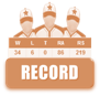 Record exists but widget not current.